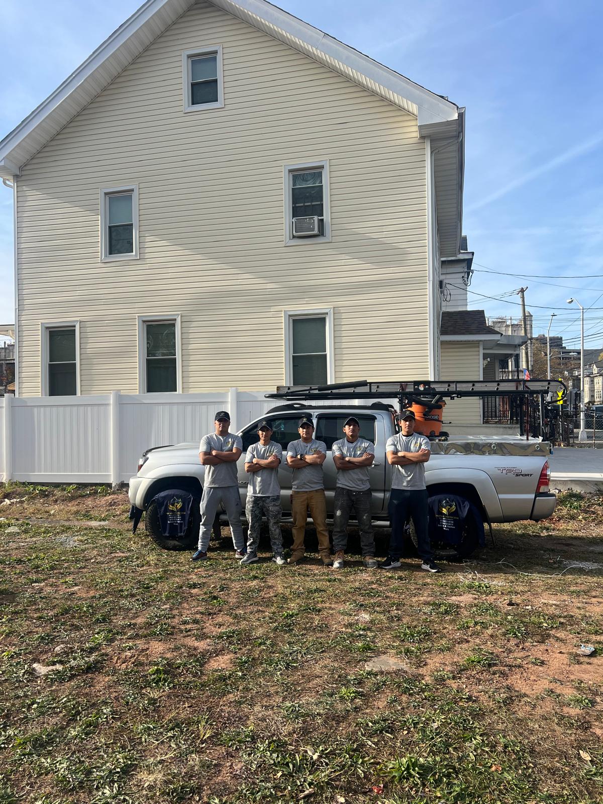 Phoenix Construction crew on site